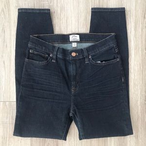 J. Crew 10” Lookout High Rise Skinny Jeans Petite
